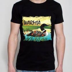 koszulka czarna warmiński perkoz