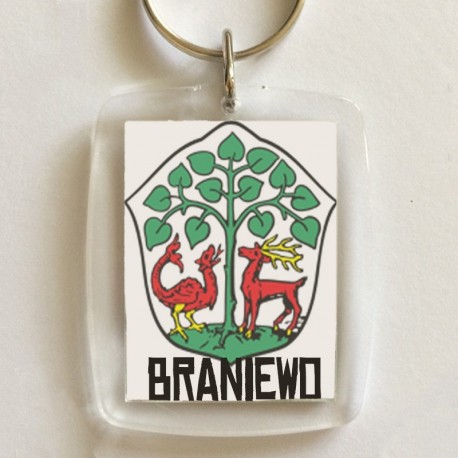 brelok herb Braniewo