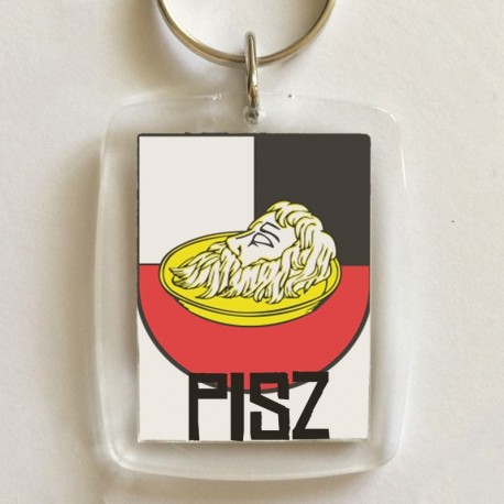 brelok herb Pisz