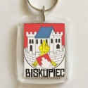 brelok herb Biskupiec