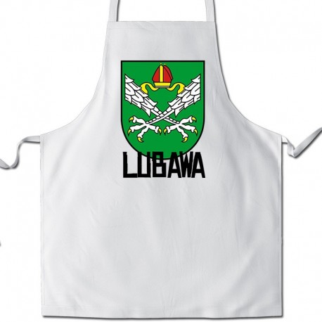 fartuch herb gmina Lubawa