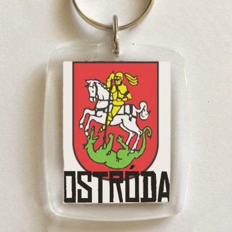 brelok herb Ostróda