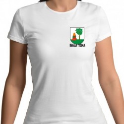 koszulka damska - herb Biała Piska