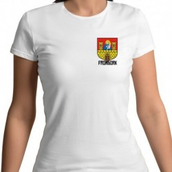 koszulka damska - herb Frombork