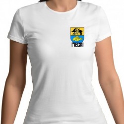 koszulka damska - herb gmina Piecki