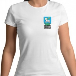 koszulka damska - herb Lidzbark Warmiński