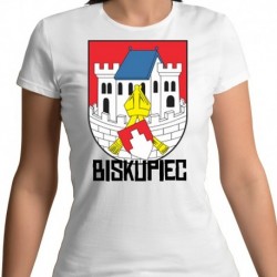 koszulka damska herb Biskupiec