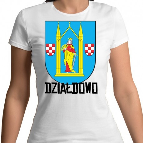 koszulka damska herb Działdowo