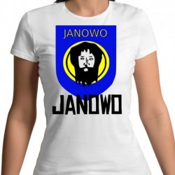 koszulka damska herb gmina Janowo