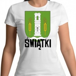 koszulka damska herb gmina Świątki