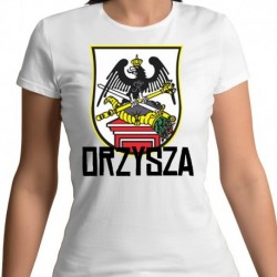 koszulka damska herb Orzysza