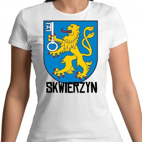 koszulka damska herb Skwierzyn