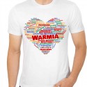 koszulka serce Warmia
