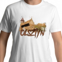 koszulka Olsztyn widok na zamek
