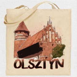 torba Olsztyn zamek akwarela